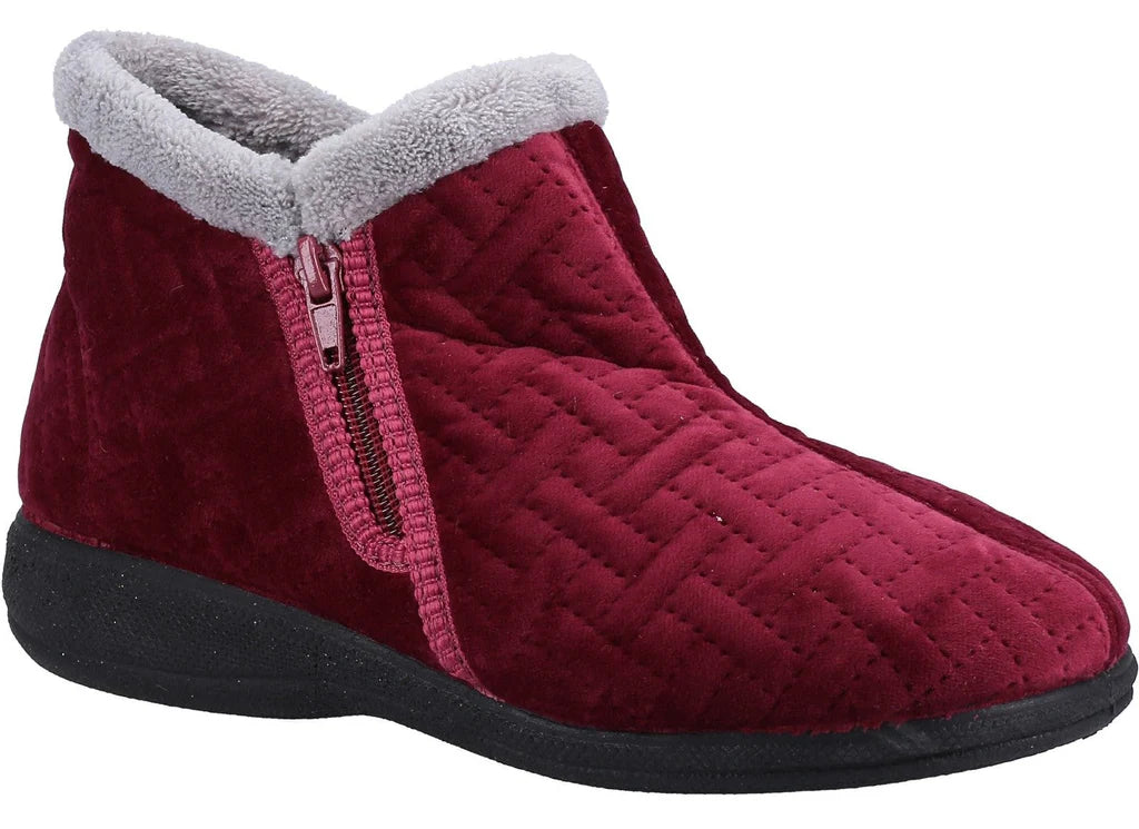 Fleet & Foster Perendale Side Zip Booties Slippers