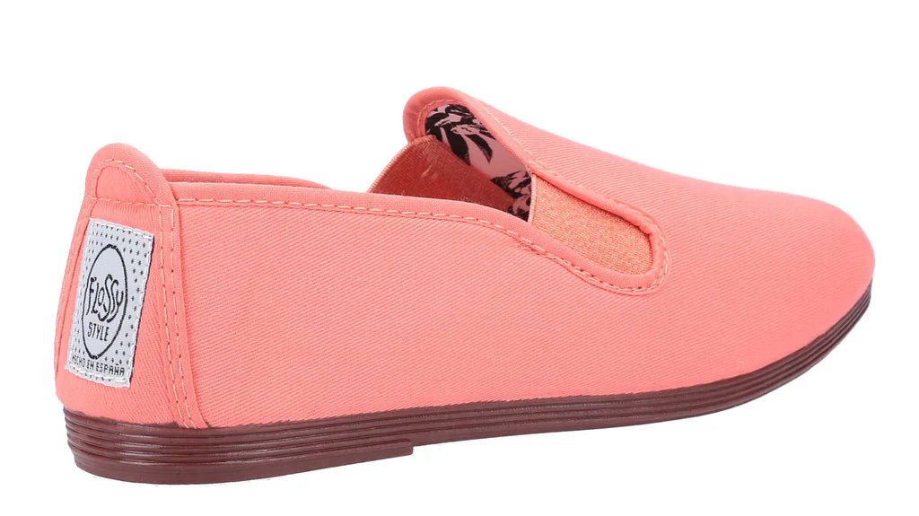 Flossy Unisex Slip-on Canvas Plimsoll