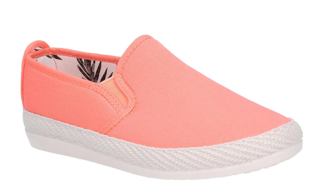 Flossy Orla Unisex Espadrille Canvas Plimsoll