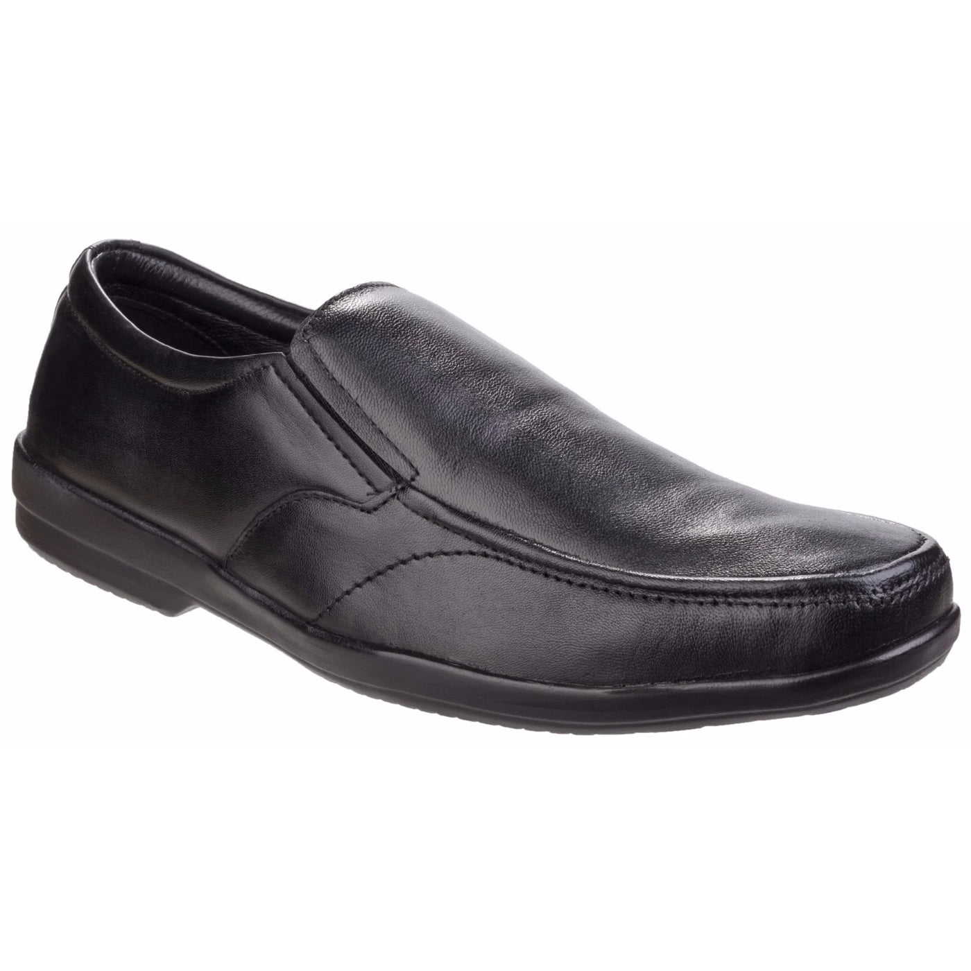 Fleet & Foster Alan Klepe Syntethic Leather Man Stylish Black Formal Shoes