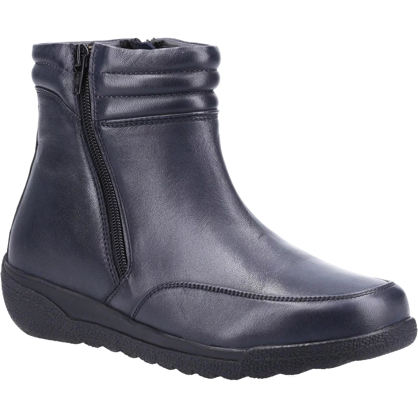 Fleet & Foster Morocco Twin Zip Casual Fashion Wide Fit Boot