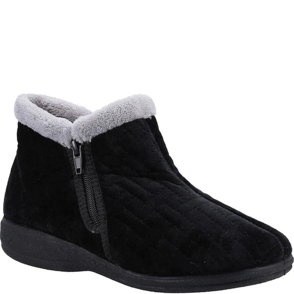 Fleet & Foster Perendale Side Zip Booties Slippers