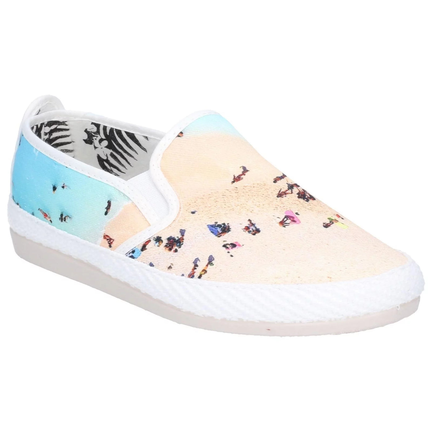 Flossy Pastel Canvas Styles For Women slipper