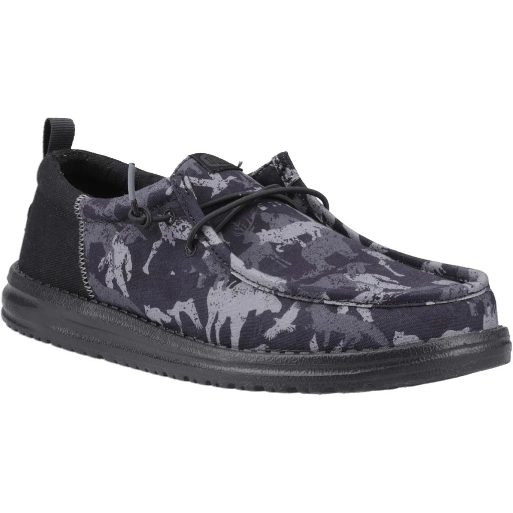 Heydude 42137 Wally Funk Hunt Camo Mens Casual Shoes