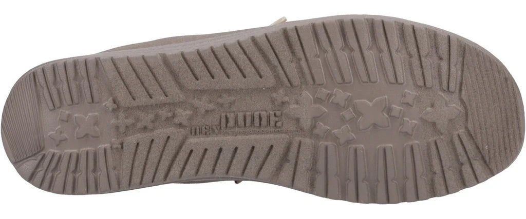 Heydude Wally Slip Canvas Mule Mens Slip On Casual Shoe