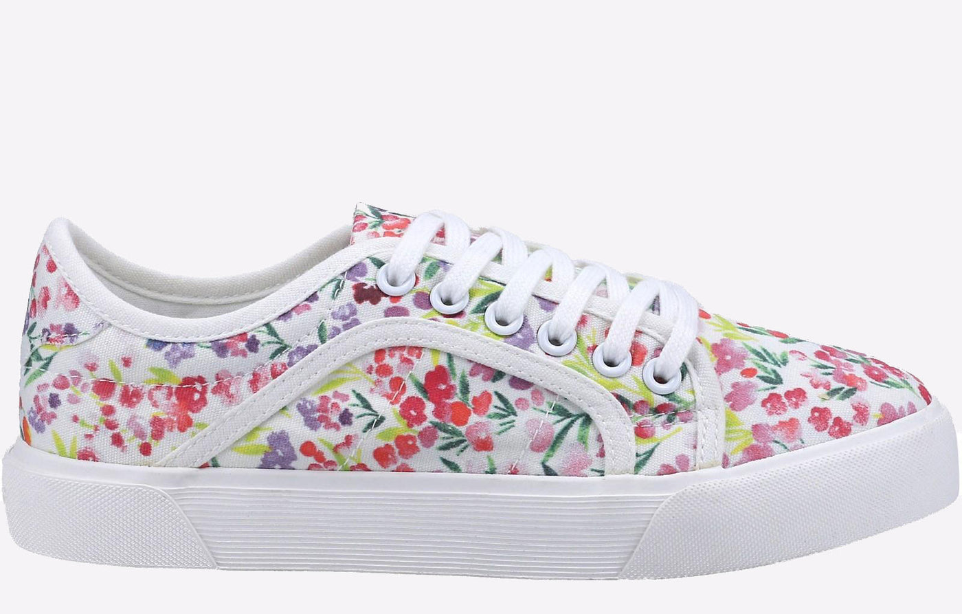 Rocket Dog  Women Esme Floral Shoes in White