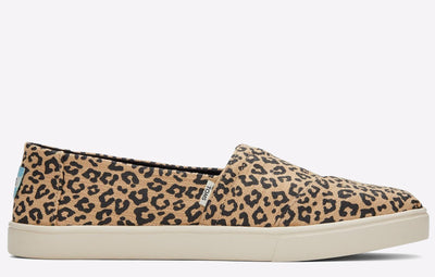 Toms Alpargata Cupsole Women Leopard Print Casual Slip On Shoes