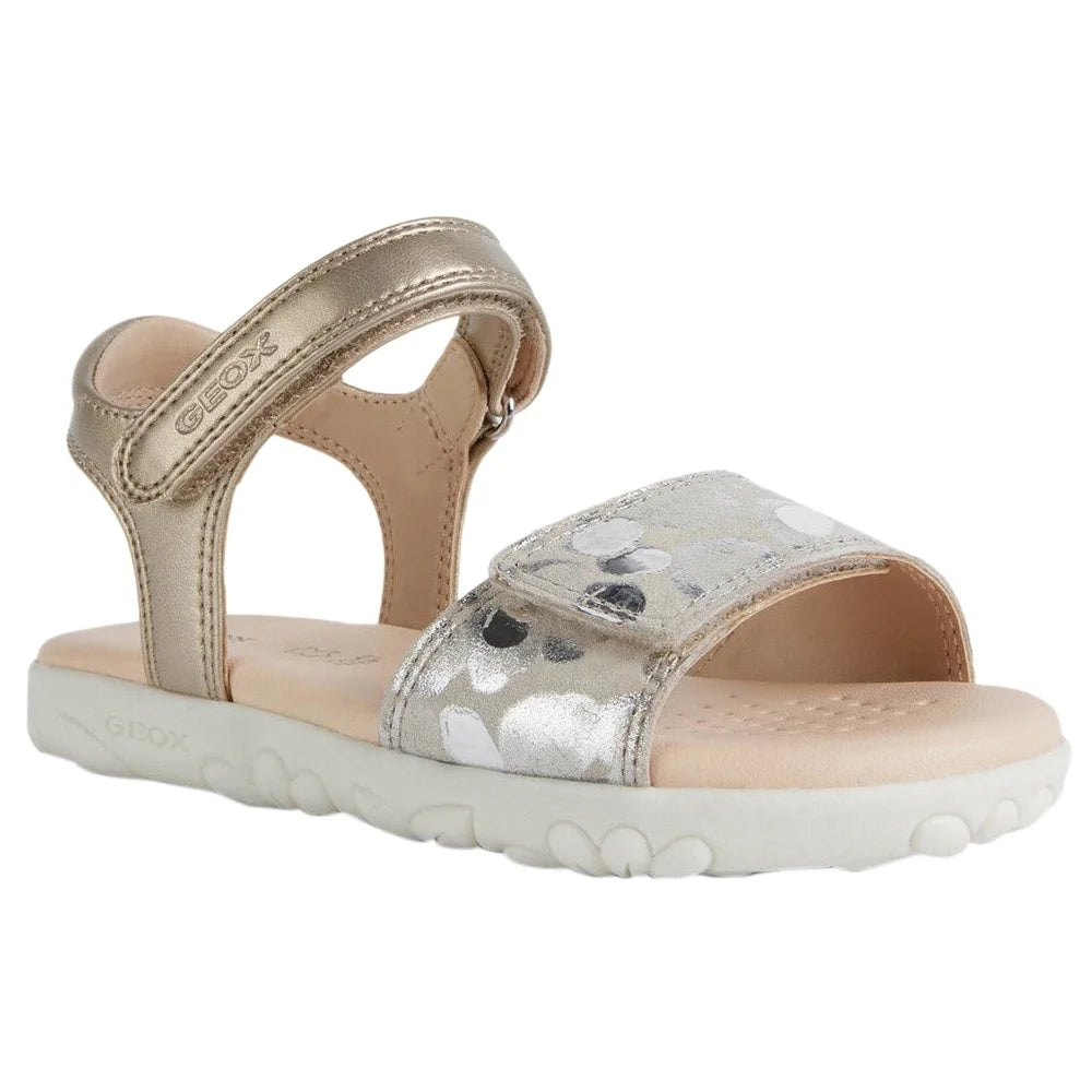 Geox White Haiti Sandals By