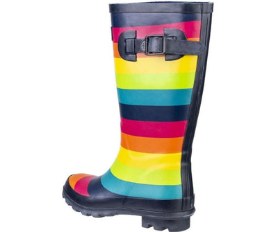 Cotswold Rainbow Kids Multi-Coloured Welly Boot