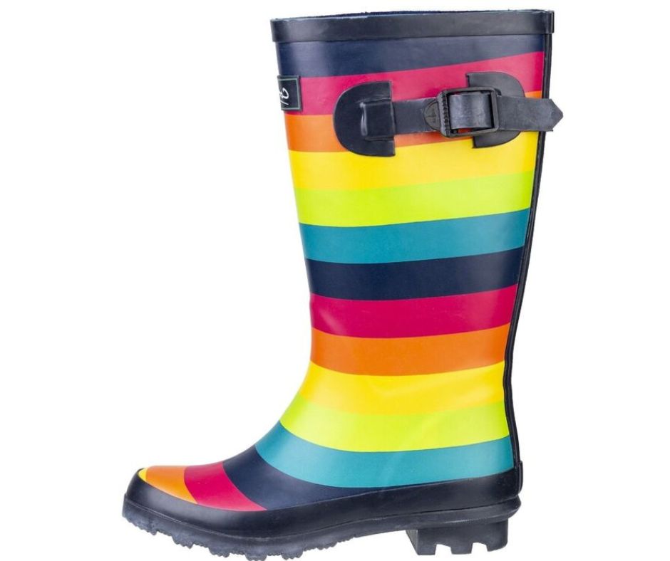 Cotswold Rainbow Kids Multi-Coloured Welly Boot