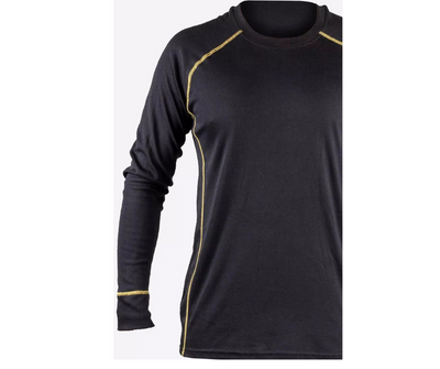 Caterpillar Thermal Long Sleeve Tee Shirt Black
