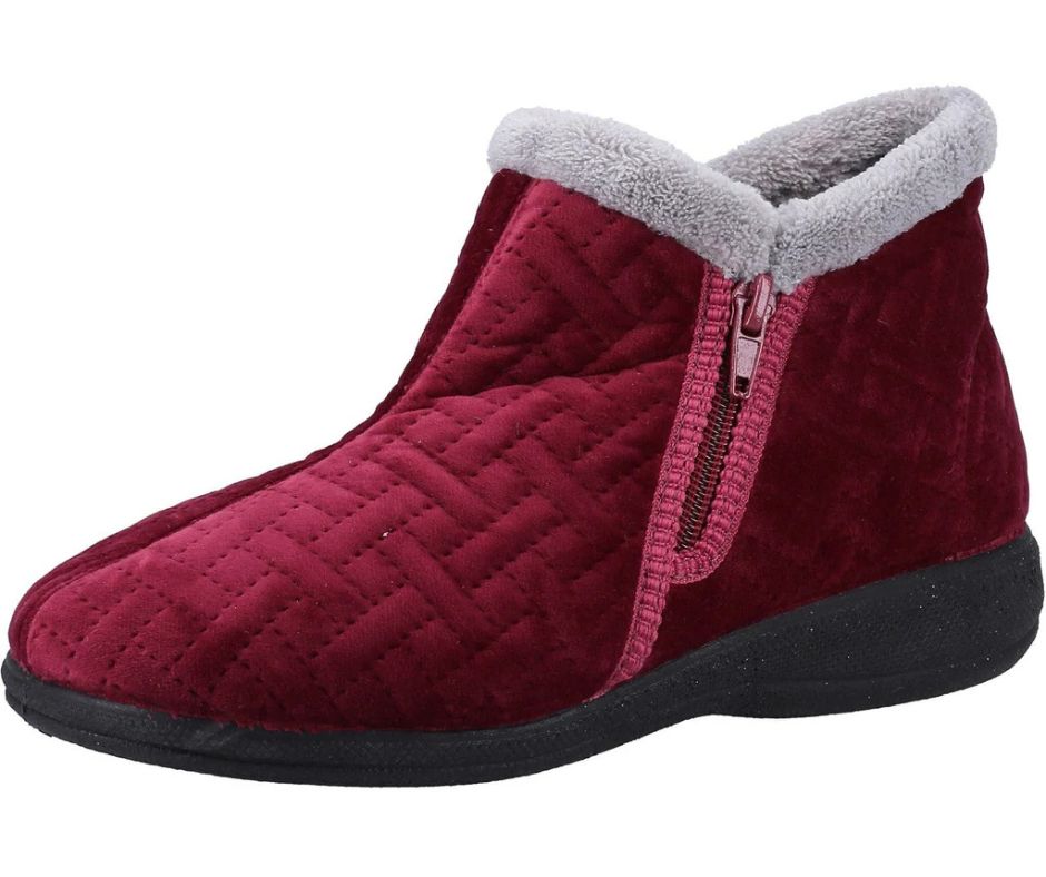 Fleet & Foster Perendale Side Zip Booties Slippers