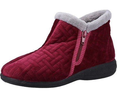 Fleet & Foster Perendale Side Zip Booties Slippers