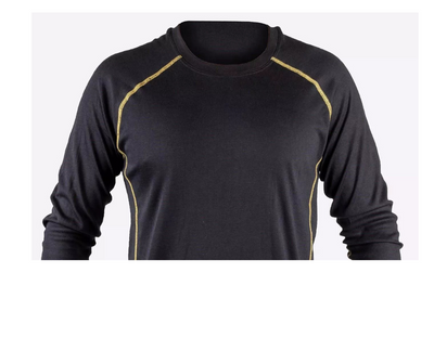 Caterpillar Thermal Long Sleeve Tee Shirt Black