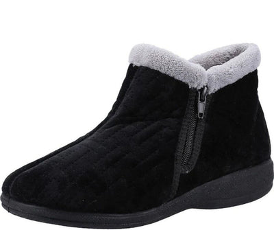 Fleet & Foster Perendale Side Zip Booties Slippers