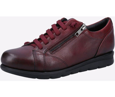 Fleet & Foster Ladies Polperro Leather Comfortable Leather Sneakers