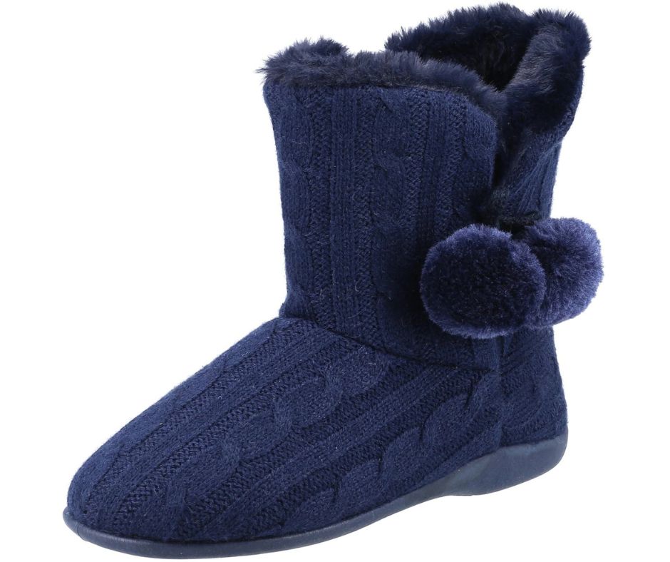 Fleet & Foster Apple Slipper Bootees