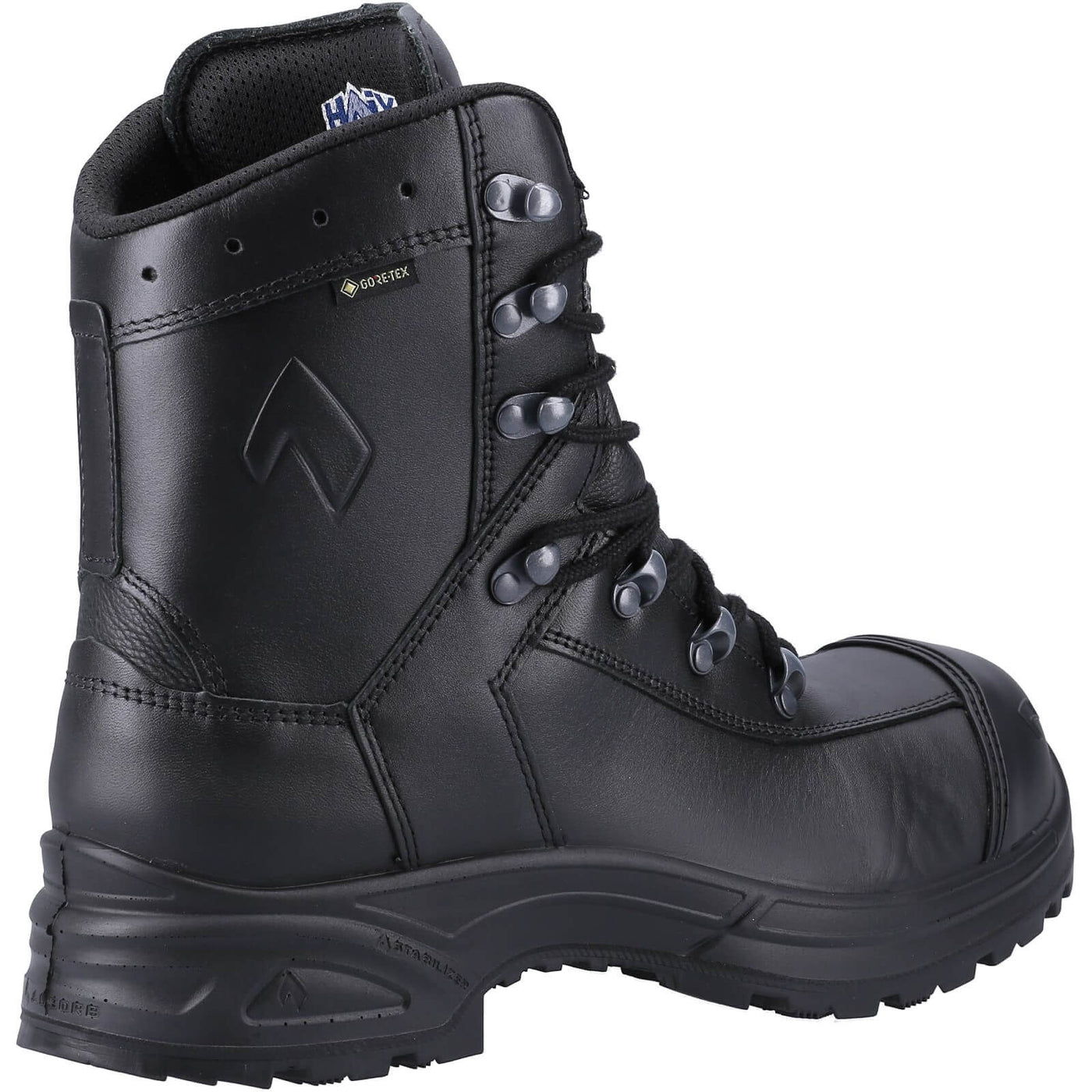 Haix Airpower Black Leather Men's Safety  Boot