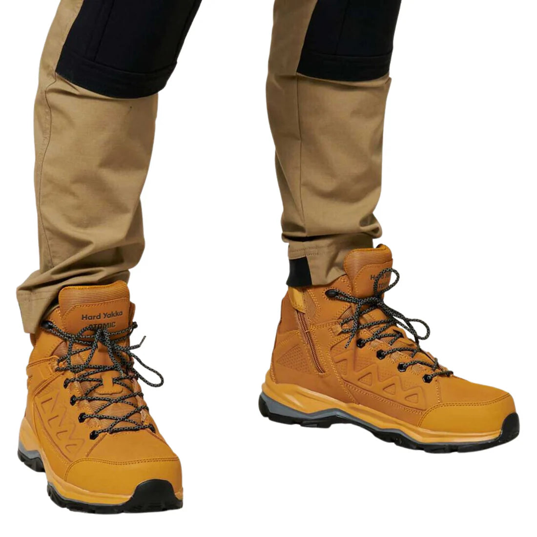 Hard Yakka Men's Atomic Pace Lace Up Safety Boots
