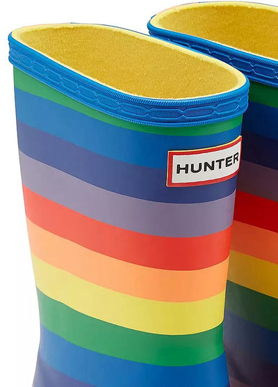 Hunter Kids First Rainbow Wellington Boot