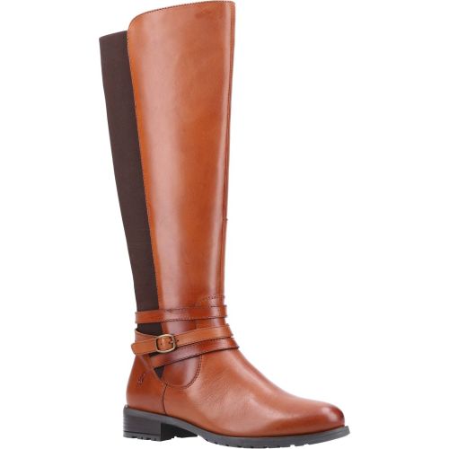 Hush Puppies Womens Scarlett Long Length Leather Calf Boot