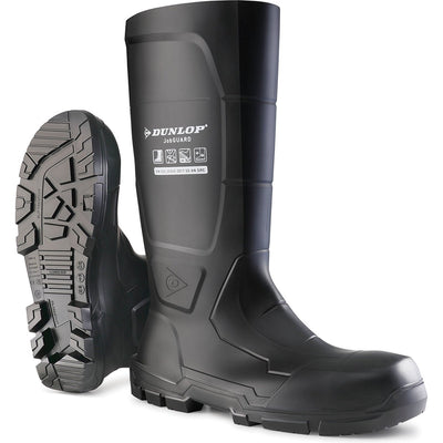 Dunlop Jobguard Safety Black Wellingtons