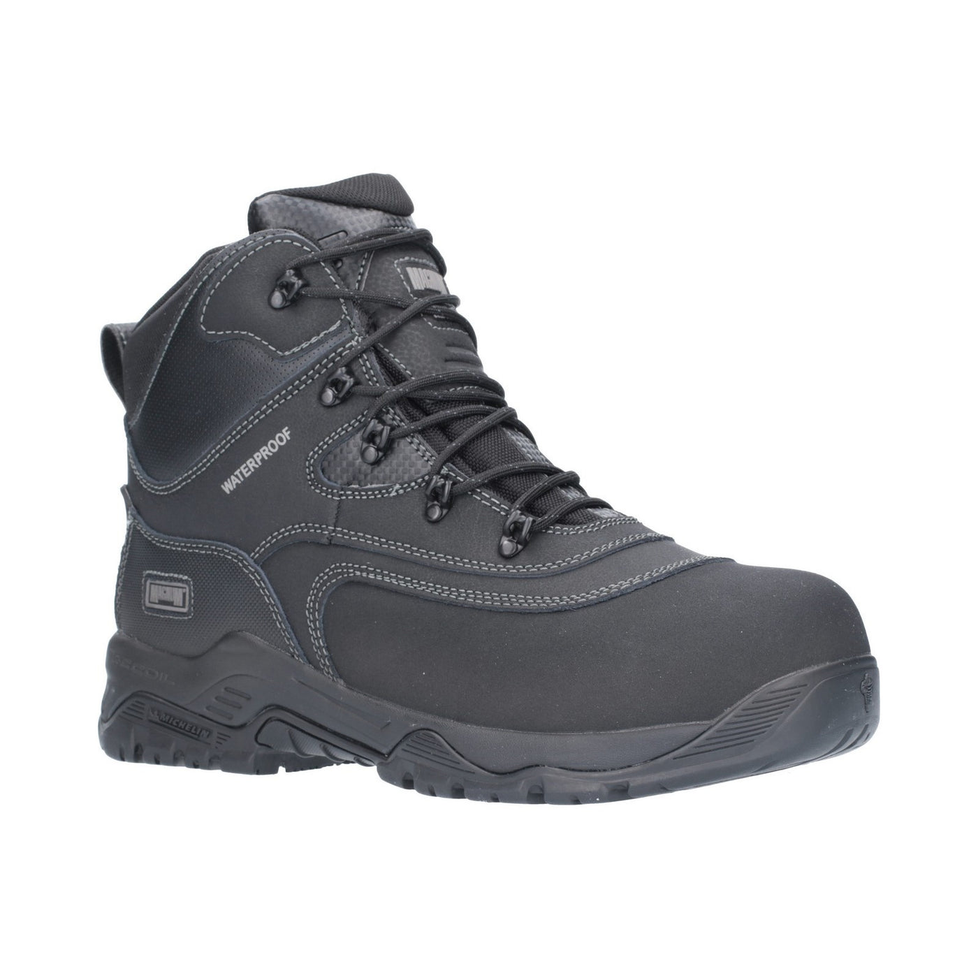 Magnum Broadside Black Non-Metallic Safety Boots