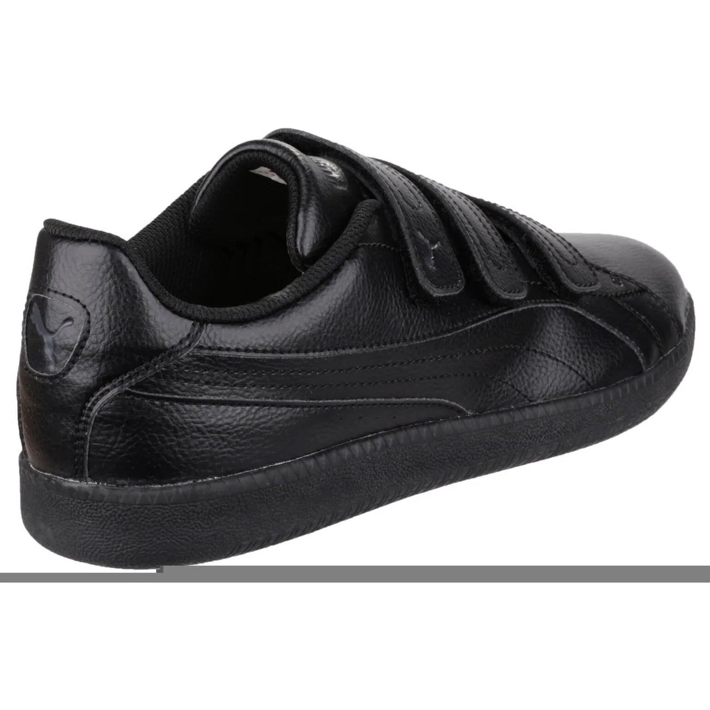 Hush Puppies Caracal V Black Trainers School Shoe