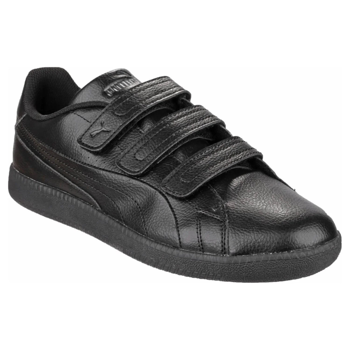 Hush Puppies Caracal V Black Trainers School Shoe