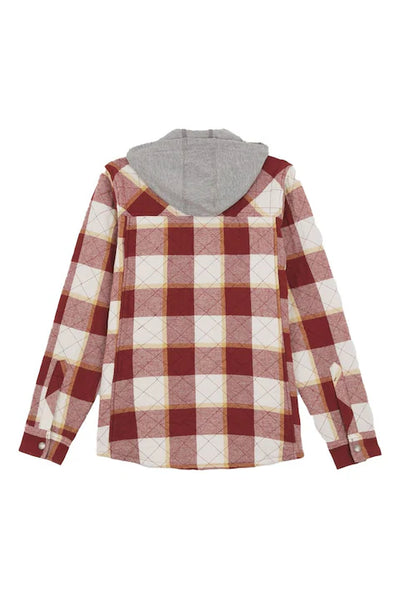 Dickies Flannel Womens Casual Shirt Jacket