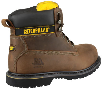 Caterpillar Holton (Brown) Safety Boots