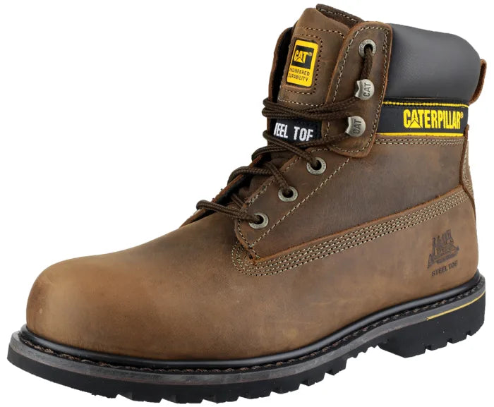 Caterpillar Holton (Brown) Safety Boots