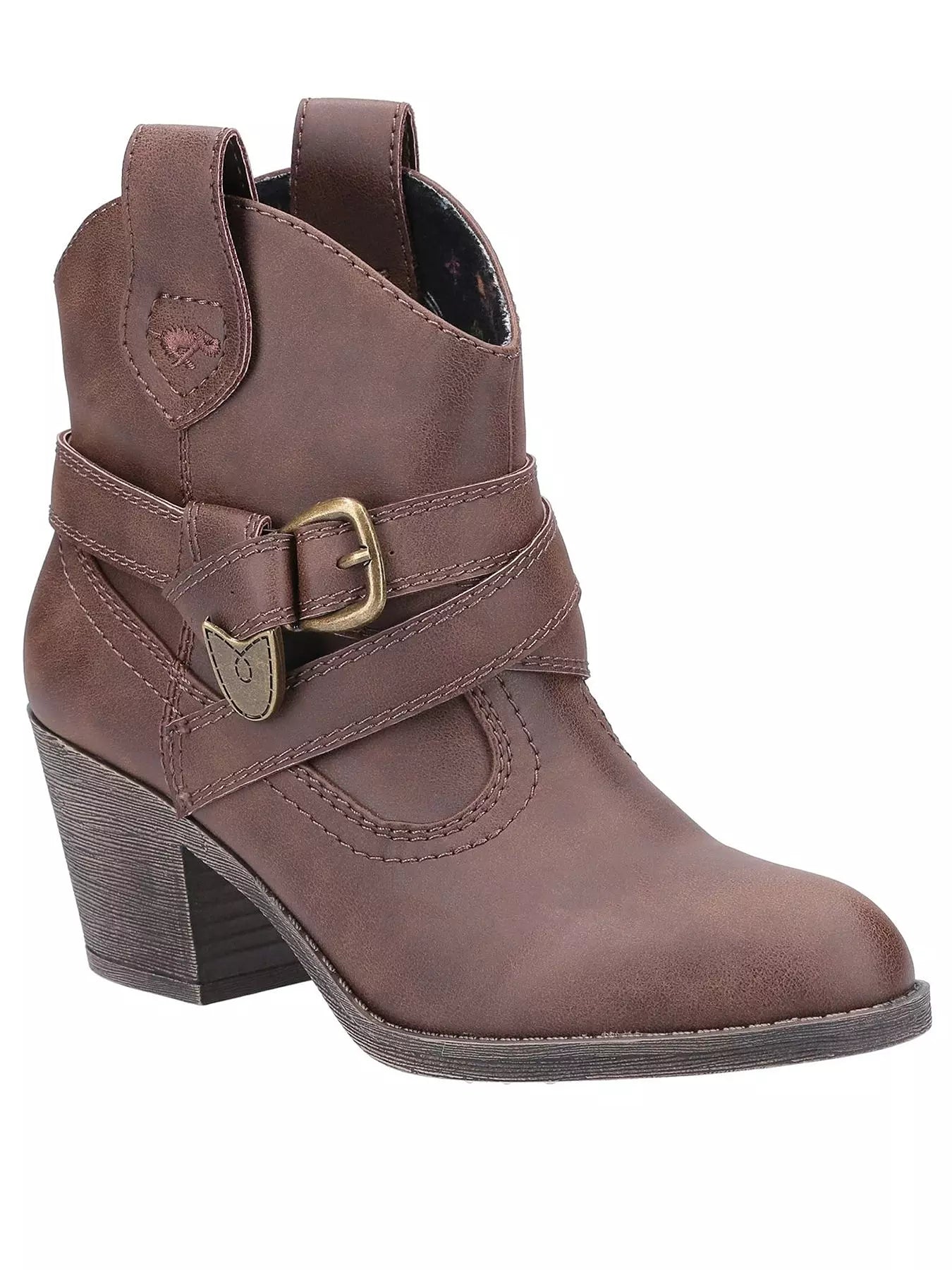 Rocket Dog Satire Western Ankle Boot