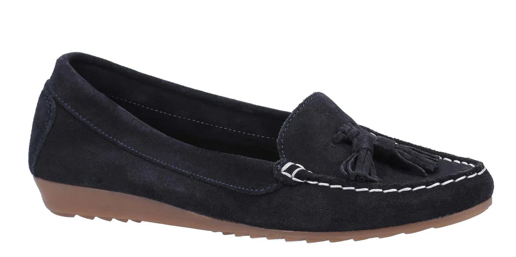 Riva Women's Morris Suede Leather Slip On Shoe