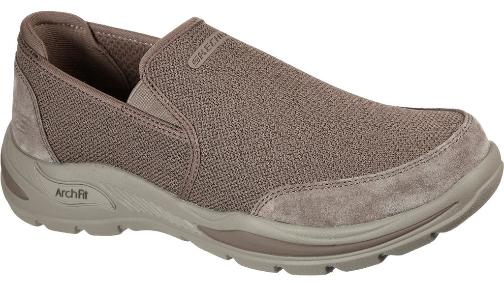 Skechers  Arch Fit Motley Ratel Gym Fitness Memory Foam Trainers Slip on Shoes