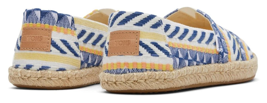 Toms Ladies Neon Multicolor Espadrille Shoes