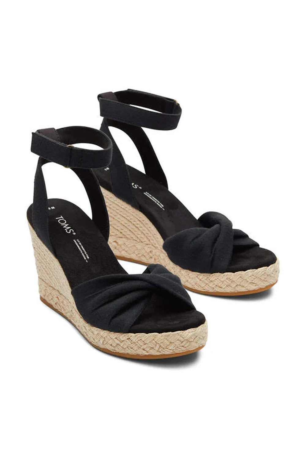 Toms Marisela Women's Wedge Ankle Strap Heeled Sandal