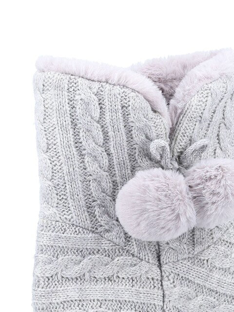Fleet & Foster Apple Slipper Bootees