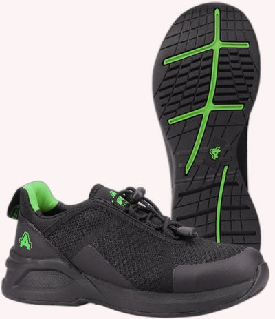 Amblers Safety Ivy S1p Src Womens Black Trainers