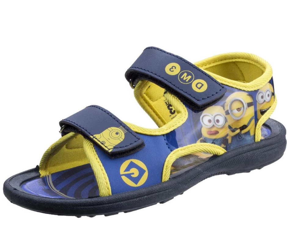 LE Minions Touch Fastening Sandal