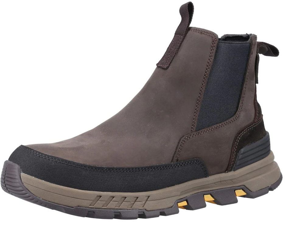 Amblers Safety Grit Lightweight Leather Upper Brown Boots