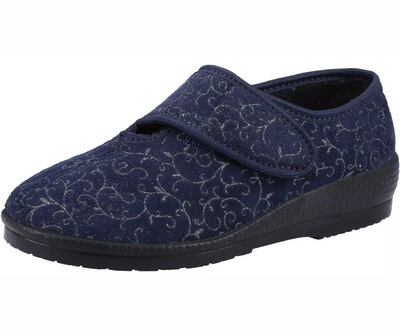 Gbs Med Ladies Gerald Comfort Slippers Geraldine Collection