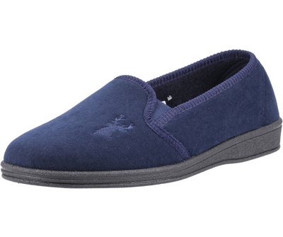 Mirak Mens Stag Gusset Slippers