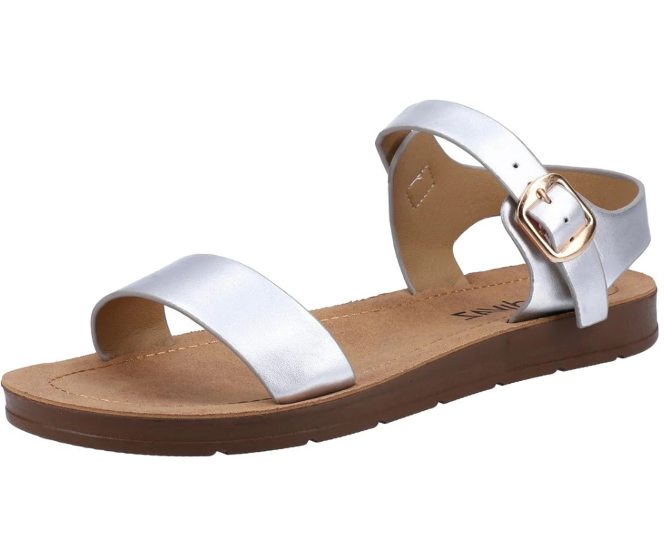 Divaz Geneva Women Multi Strap Flat Summer Sandal