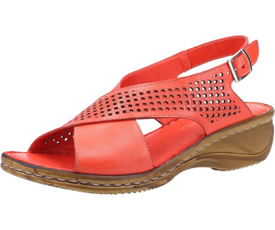 Fleet & Foster Ladies Judith Open Toe Leather Sandals