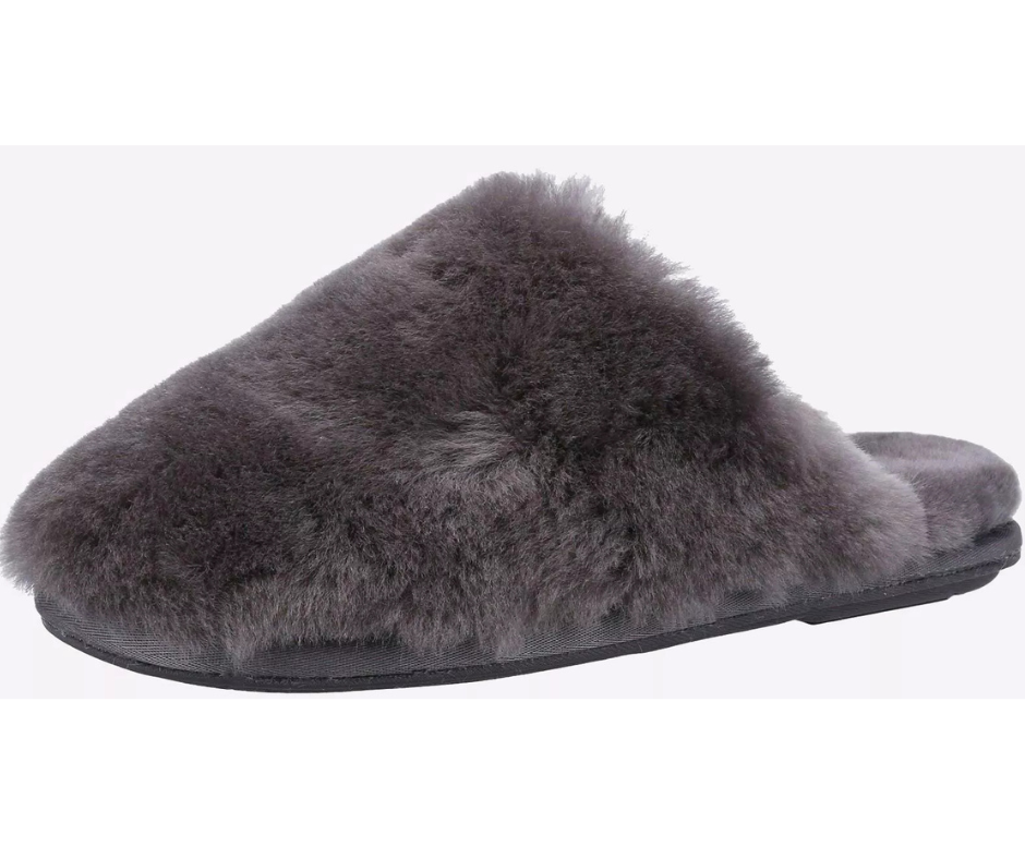Cotswold Salperton Sheepskin Mule Slippers