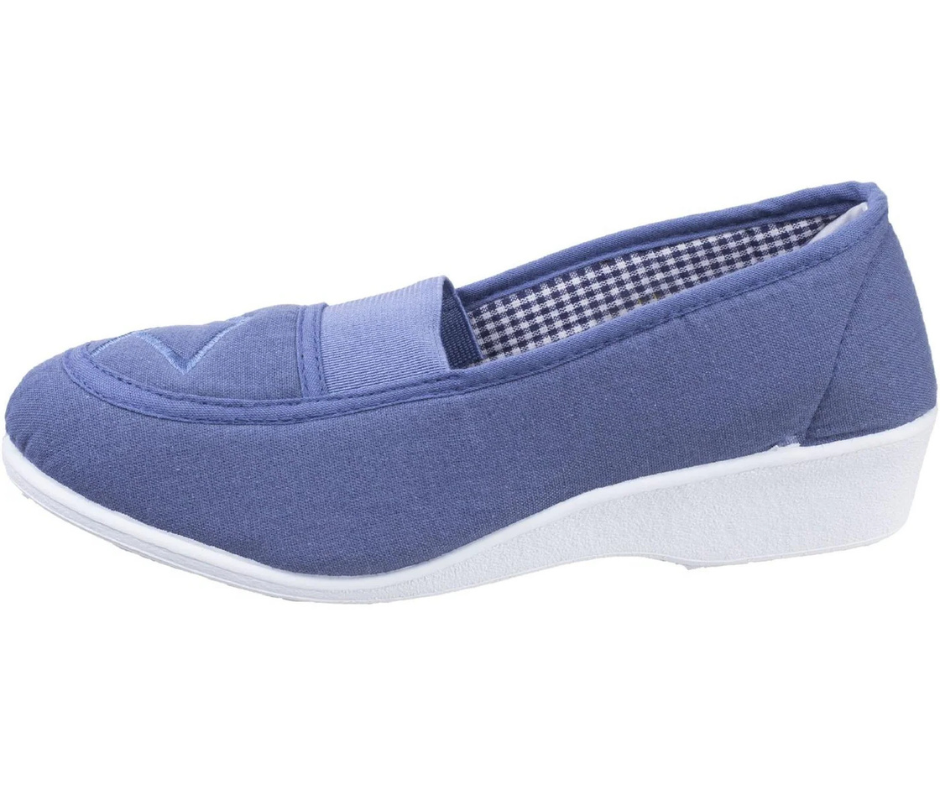 Mirak Women Malt Slip on Canvas Lightweight Shoe