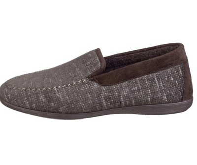 Cotswold Mens Stanley Moc Toe Full Slipper