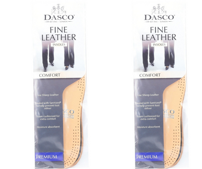 Dasco Ladies' Full Leather Insoles Elevate Your Footwear Comfort