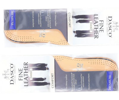 Dasco Ladies' Full Leather Insoles Elevate Your Footwear Comfort